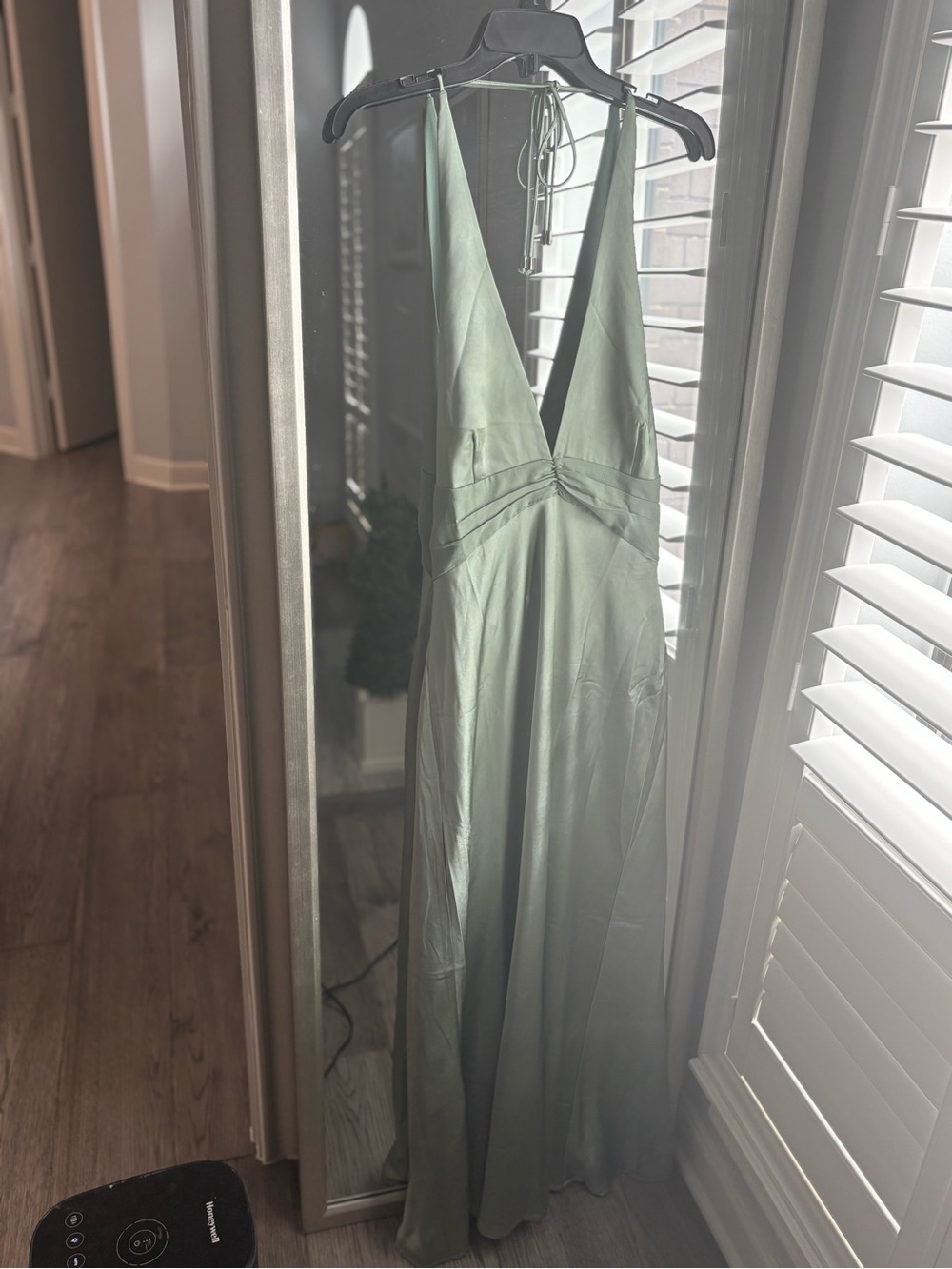 Hello Molly Sage Green Maxi Dress